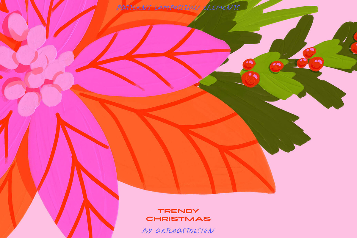 Acrylic Trendy Christmas, an Object Graphic by nadispasibenko (Photo 6 of 18)