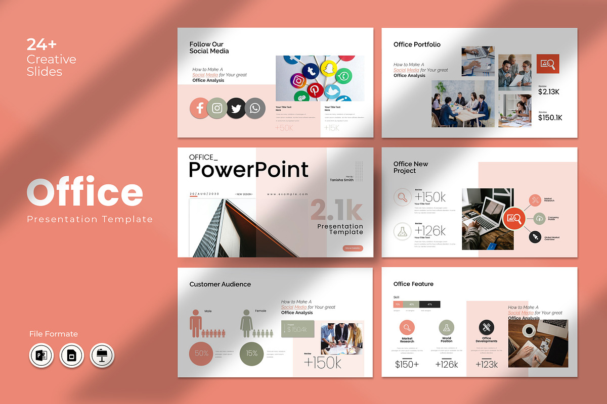 Office Presentation Template, a Presentation Template by Creative-Work