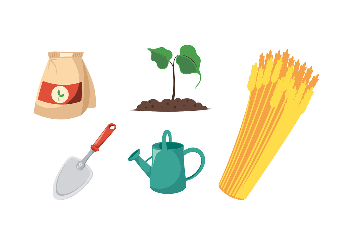 Agriculture and Farming Icon Set preview 3