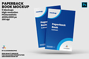 Paperback Book Mockup - 6x9 inch, a Books & Magazine Mockup by Illusiongraphic (Thumbnail 1 of 19)