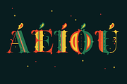 Aires Christmas SVG Color Font, a Font by yaisalinas (Thumbnail 2 of 8)