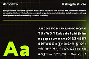 Alma Pro - Bold Modern Sans Serif, a Sans Serif Font by Rahagita Studio (Thumbnail 3 of 10)