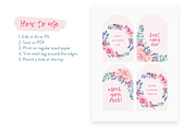 Mother's Day Card Template + BONUS, a Card Template by ClementineCreative (Thumbnail 5 of 5)