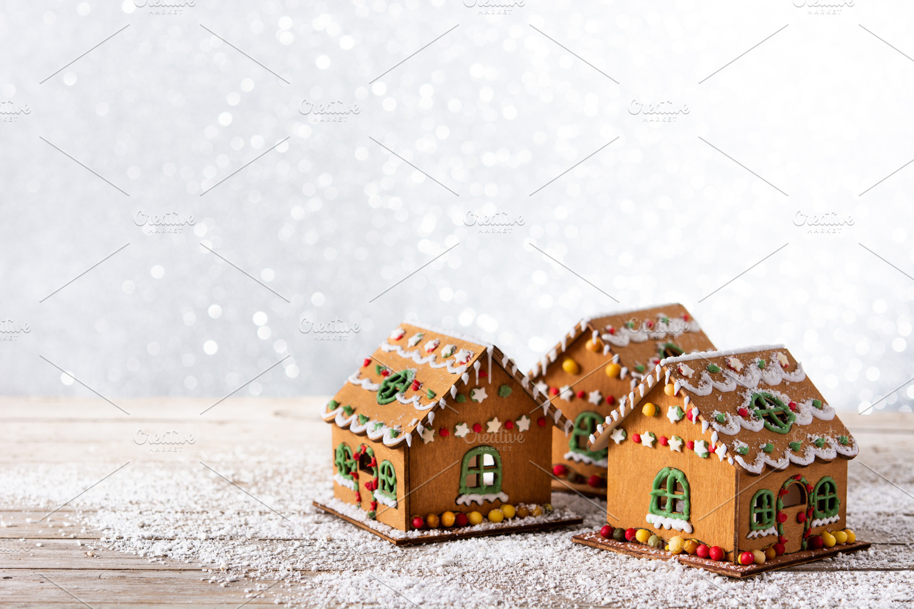 Christmas gingerbread house, a Food & Drink Photo by etorres69