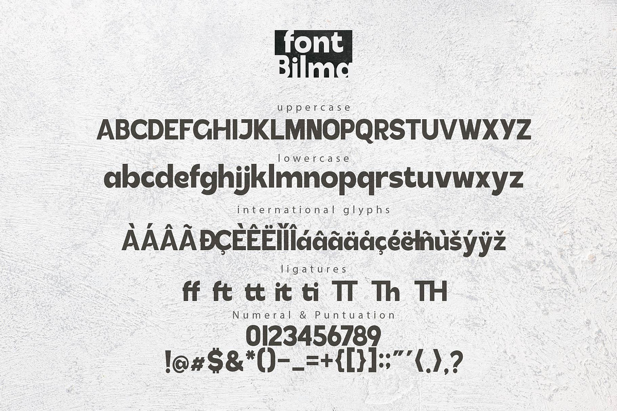 BILMA - Sans Serif, a Sans Serif Font by Olexstudio (Photo 7 of 7)