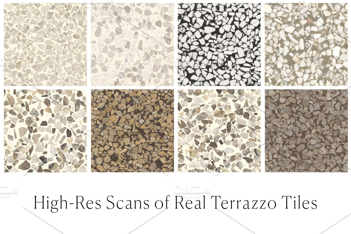 Terrazzo Modern High-Res Textures, a Texture Graphic by Copal (Photo 2 of 6)