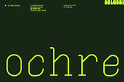 c-astral display typeface, a Sans Serif Font by Colosse Foundry (Thumbnail 3 of 6)