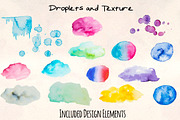 Watercolor Embellishment Kit, a Decorative Illustration by Violet LeBeaux (Thumbnail 4 of 5)