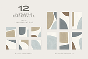 Organic Abstract Shapes Backgrounds, a Texture Graphic by Aesthetic Eye (Thumbnail 8 of 15)