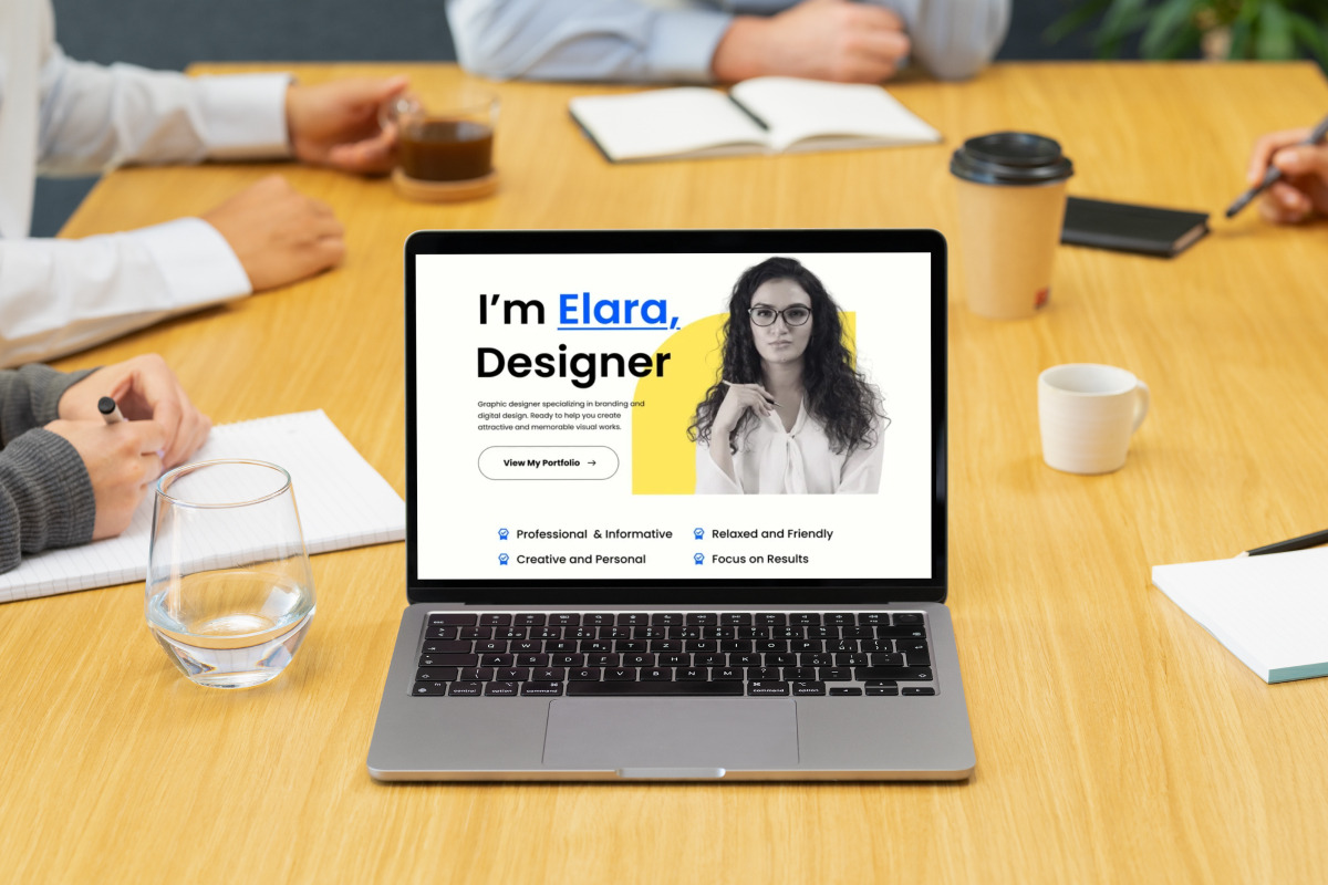 Portfolio Landing Page for Designer, a Landing Page Template by twinstd (Photo 5 of 5)