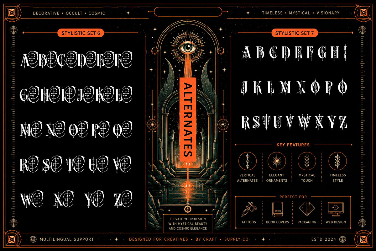 Boho Ether Typeface, a Serif Font by alit design (Photo 15 of 20)