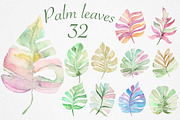 Palm leaves collection, a Decorative Illustration by IvanFet (Thumbnail 1 of 6)