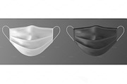 Protective medical face mask, a Mask Mockup by Kseniia_designer's shop (Thumbnail 4 of 4)