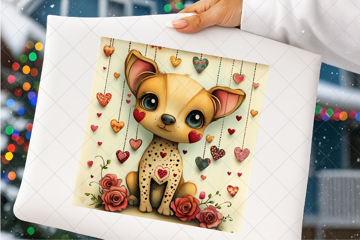 In Love With Dogs Clipart, an Illustration by SinaCreation (Photo 4 of 7)