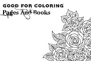 Flower Coloring Pages & Books Bundle, an Object Graphic by Digital Studio (Thumbnail 4 of 4)