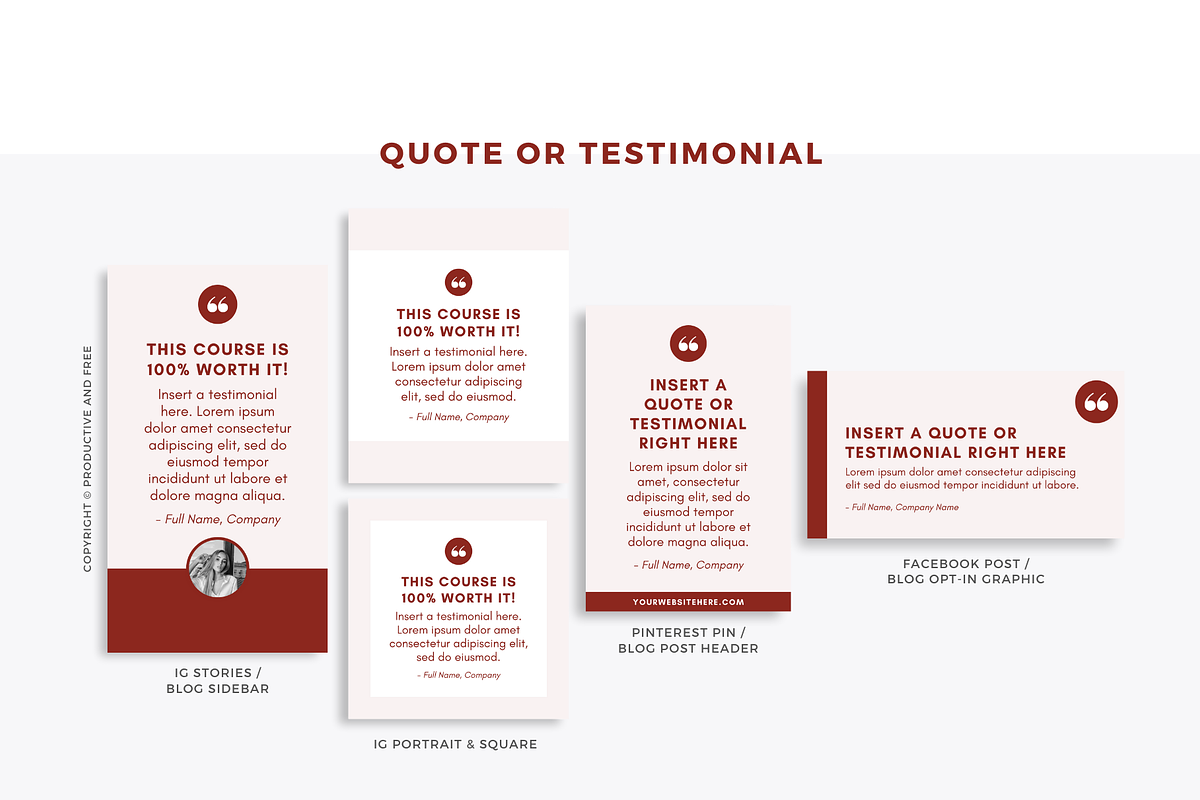 Course Creator Bundle 150+ Templates, a Magazine Template by ProductiveandFree (Photo 34 of 36)