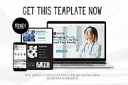 Medical Clinic Website Template, a Landing Page Template by Kromatic Design Studio (Thumbnail 8 of 8)