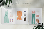 Big Summer Clothing Set, an Illustration by Katerine Kolak (Thumbnail 3 of 7)