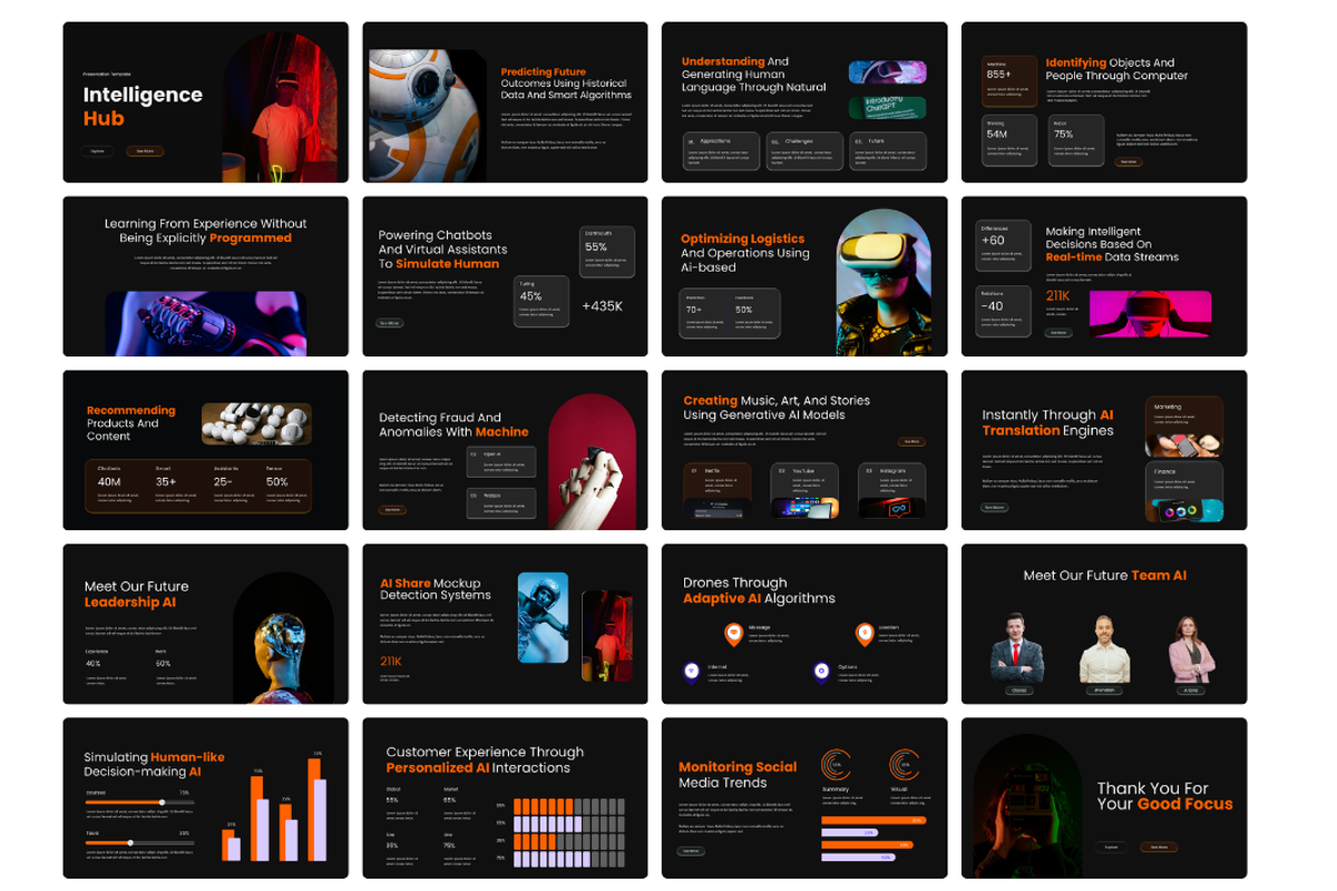 Artificial Intelligence Presentation, a Presentation Template by Hammad Arif (Photo 2 of 2)