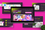Birthday Planner - Birthday Keynote, a Presentation Template by Deepslide Studio (Thumbnail 1 of 6)