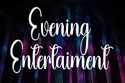Night Party, a Handwritten Font by FreshTypeINK (Thumbnail 7 of 8)