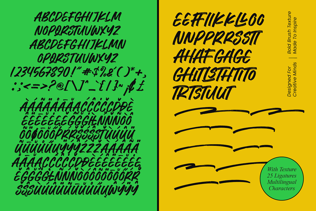 Hawke Lux Brush Display Handwritten, a Script Font by Letterena Studios Script (Photo 10 of 10)