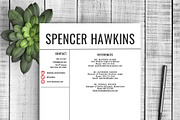 Resume Template Spencer, a Resume Template by Resume Template Shoppe (Thumbnail 4 of 4)