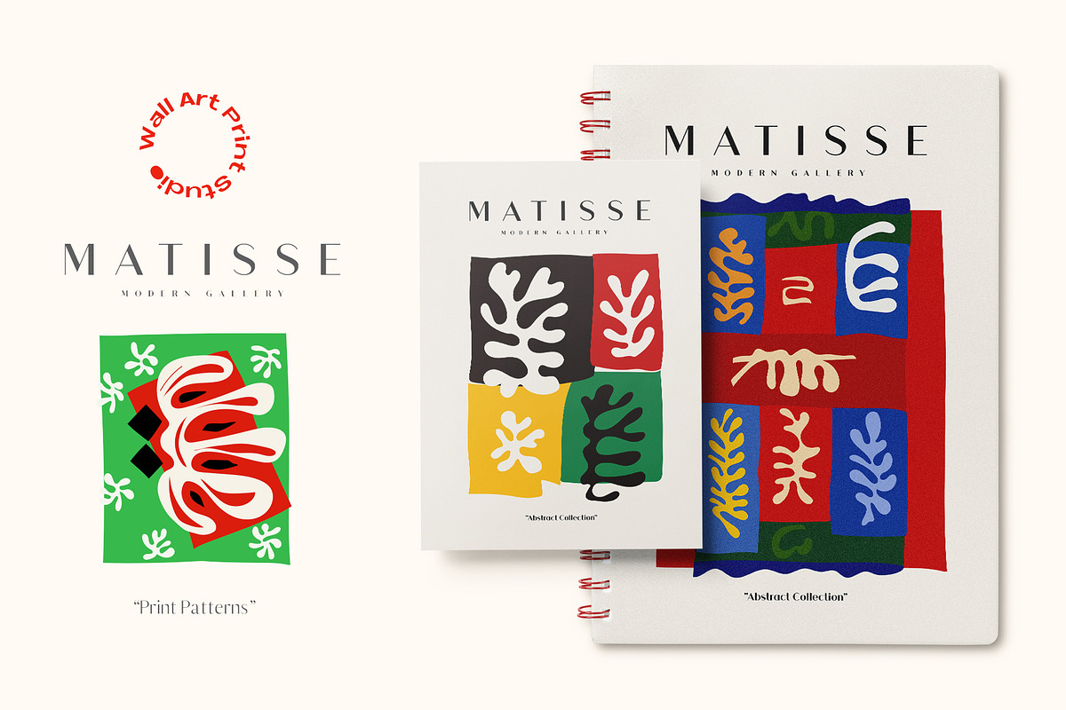 Matisse Modern Gallery 4, a Graphic by Wall Art Print Studio (Photo 11 of 21)