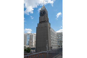 Krasnoyarsk Clock Tower in, an Architecture Photo by Jan Jack Russo Media