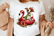 Whimsical Summer Dogs Clipart Bundle, an Illustration by CreationArt (Thumbnail 3 of 7)
