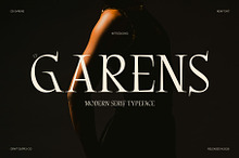 CS Garens – Modern Serif Font