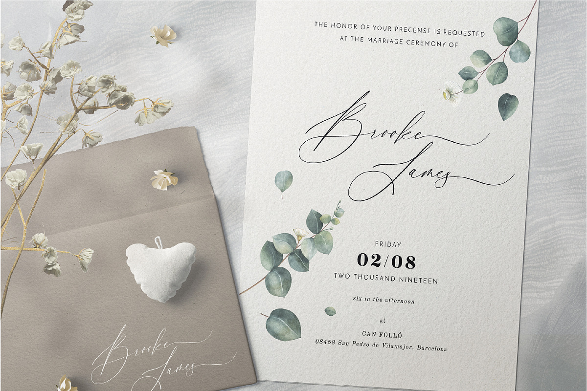 Vow Song A Romantic Script Font, a Script Font by Prestige Artsy Studio (Photo 6 of 9)