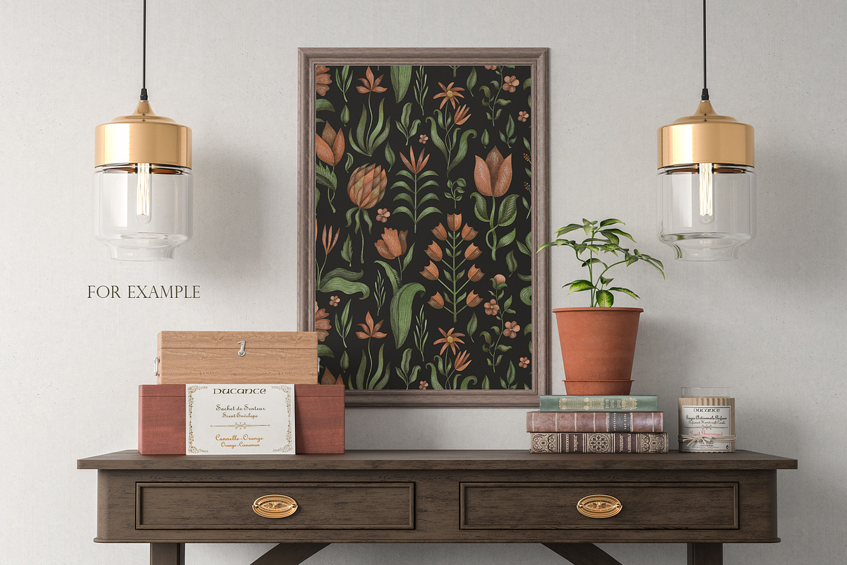 Watercolor vintage garden set, an Object Graphic by OrangePeafowlArt (Photo 16 of 18)