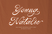 Holy Mary – Modern Calligraphy Font, a Script Font by RedyStudio (Thumbnail 9 of 13)