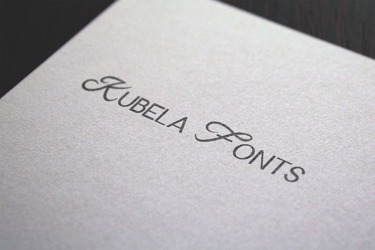 Kubela | Decorative Font Type, a Serif Font by filosovis (Photo 4 of 5)