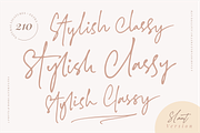 SALE! Stylish Classy (2 Fonts), a Script Font by azetypestudios.com (Thumbnail 1 of 18)