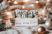 Holiday Happy New Year Family Card, a Card Template by LucaTheme (Thumbnail 2 of 5)