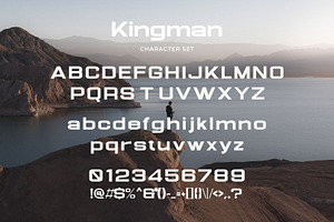 Kingman - Extended Sans Serif