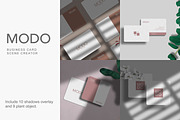 Modo - Business Card Scene Creator, a Packaging Mockup by Defa Visual (Thumbnail 1 of 10)