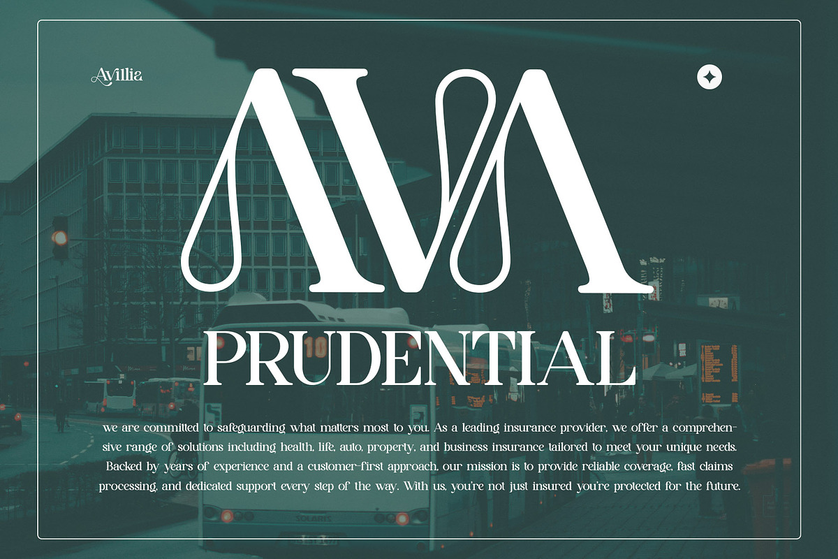 Avillia - Elegant Serif Font, a Serif Font by Aqeel_Art (Photo 2 of 10)