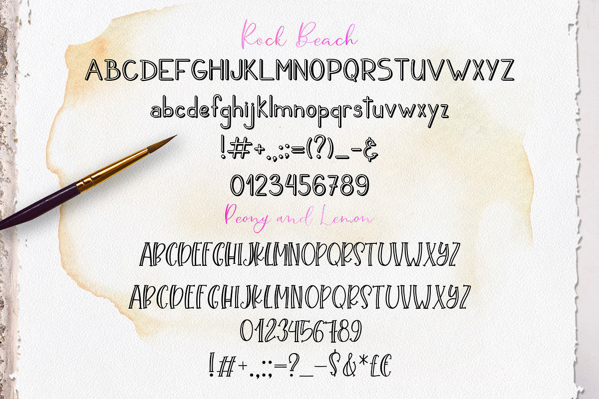 Handlettering Fonts Collection, a Script Font by CallMeStasia (Photo 17 of 21)