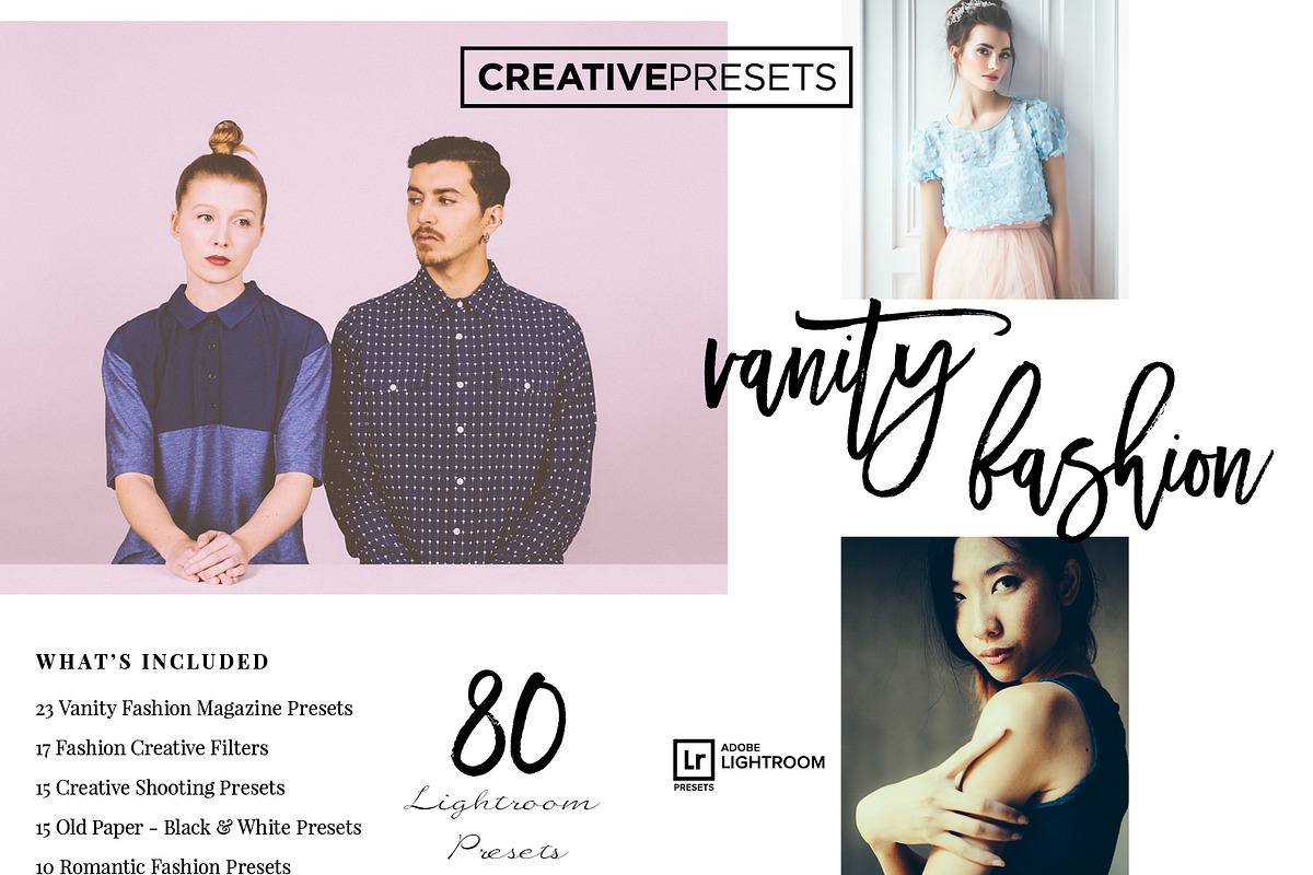 80 Fashion Lightroom Presets Bundle, an Action Add-On by CreativePresets.com (Photo 10 of 10)
