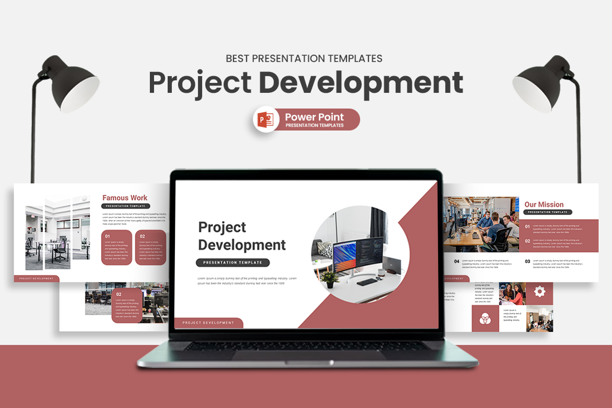 Project Development - PowerPoint, a Presentation Template by QR Design ...