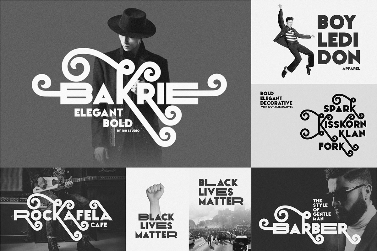 160 Studio Font Bundle | 95% OFF, a Sans Serif Font by 160 Studio (Photo 8 of 29)