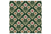 Stylized Floral Pattern, a Pattern Graphic by Creative Backgrounds (Thumbnail 2 of 3)