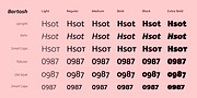 Bartosh, a Sans Serif Font by JPFonts (Thumbnail 3 of 3)