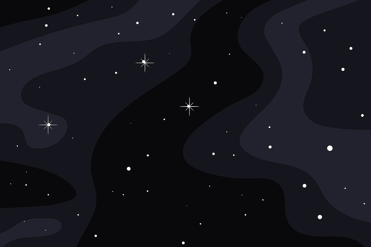 7 Sets of Abstract Space Background, a Technology Illustration by badrusblue (Photo 6 of 7)