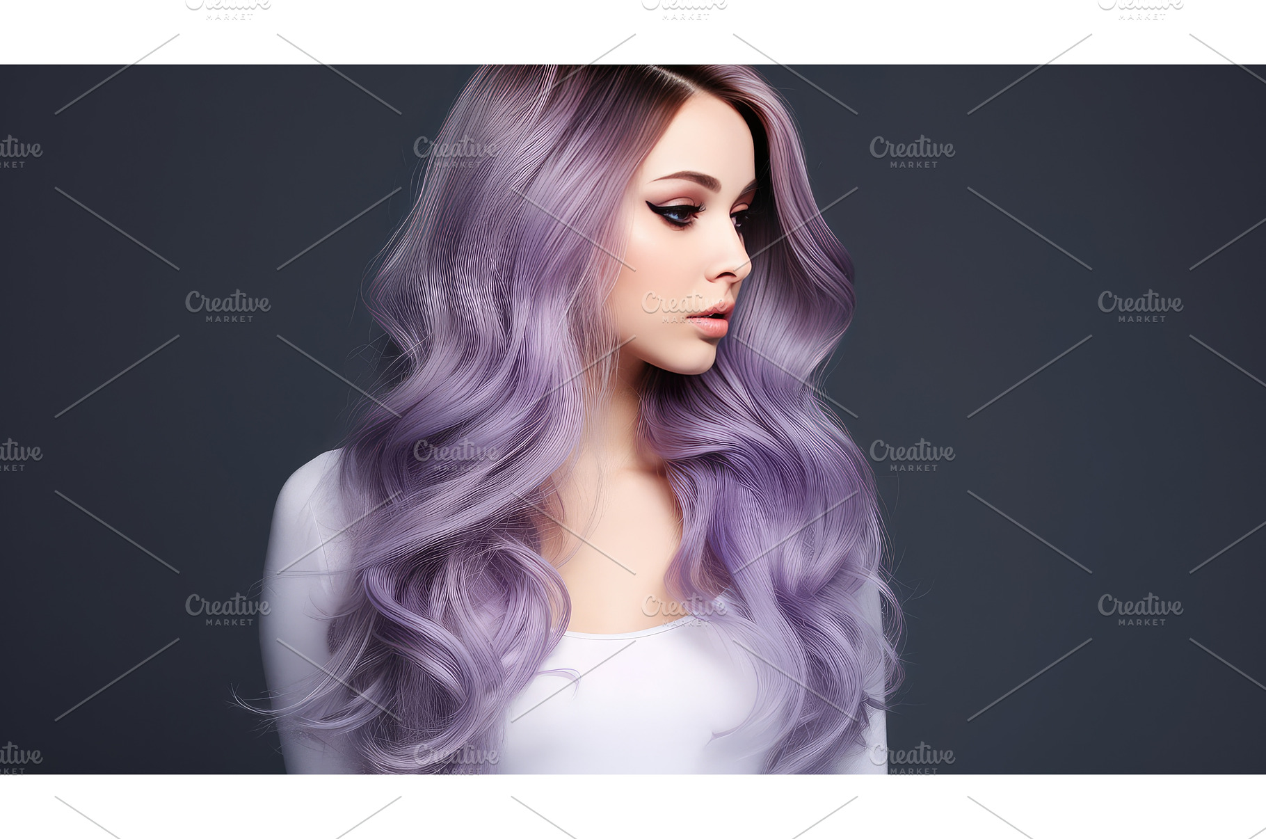 lavender purple ombre ai generated, a Beauty & Fashion Photo by pikepicture