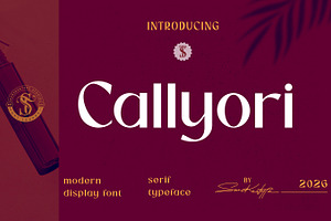 Callyori Sans - Modern Clean Font