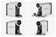Coffee Machine Mockups, a Product Mockup by Mockups Expert (Thumbnail 1 of 5)
